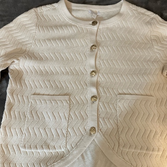 Cache Cream Textured Cardigan - Picture 8 of 10